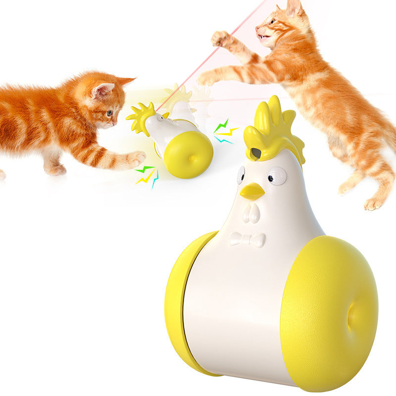 Funny Cat Toy Electric Tumbler