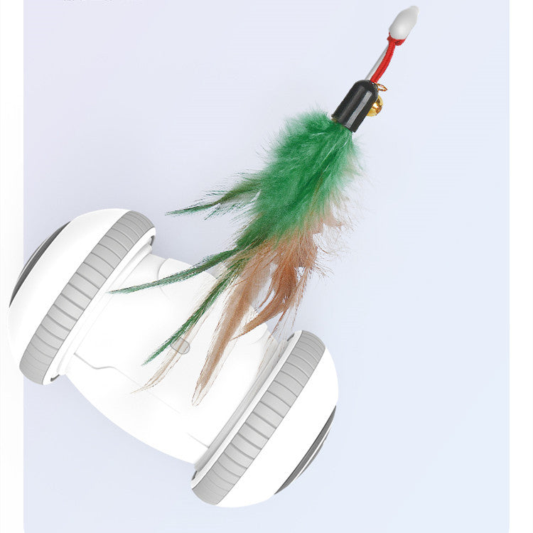 Unleash the Fun with Interactive Pet Feather Toys!