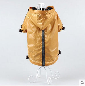 Keep Your Pet Dry and Stylish with Our Hooded Pet Raincoat