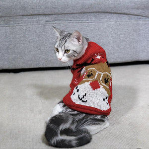 Get Your Pet Ready for the Holidays with Our Cozy Christmas Pet Sweater!