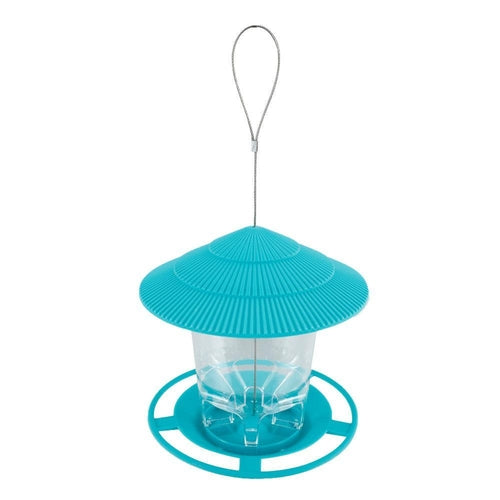 Bring Nature Closer with Our Deluxe Hanging Metal Bird Feeder!