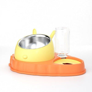 Elevate Your Pet's Dining Experience with the Double Pet Feeding Tool Tilt