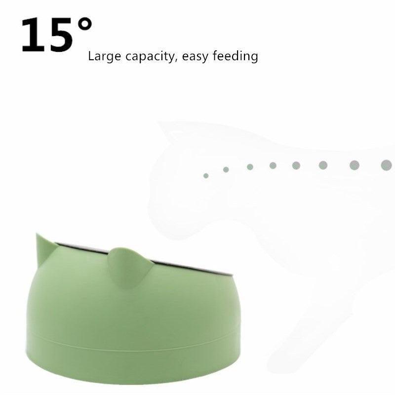 Elevated Slanted Pet Bowl