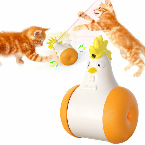 Funny Cat Toy Electric Tumbler