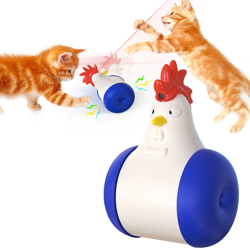 Funny Cat Toy Electric Tumbler