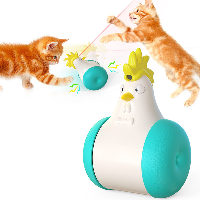 Funny Cat Toy Electric Tumbler