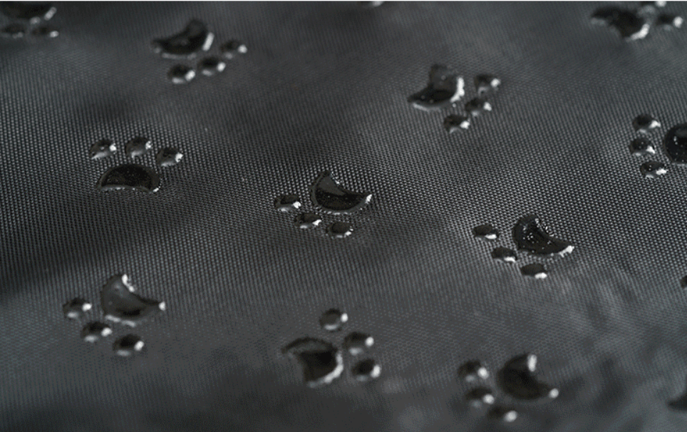 Luxury Printed Canvas Dog Bed