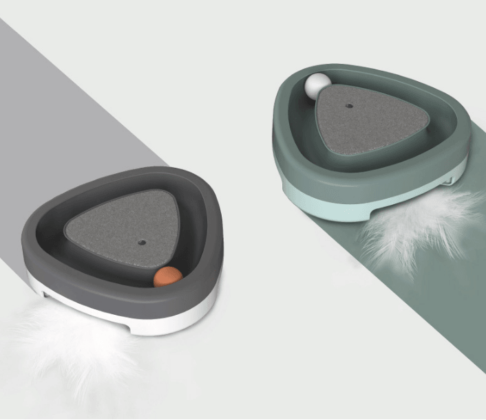 Interactive Electric Cat Toy With Feather