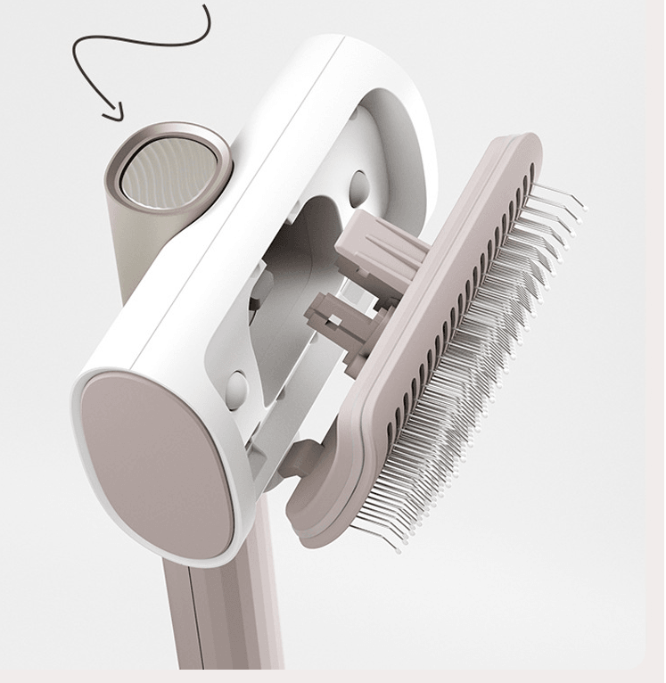 2-In-1 Pet Hair Remover And Grooming Comb