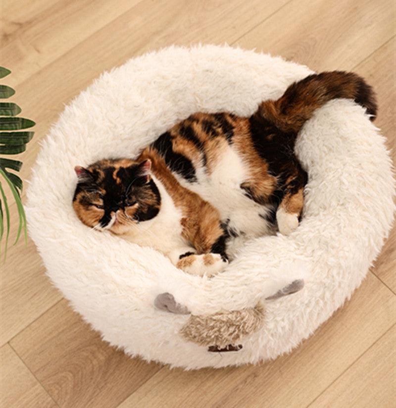 Luxury Alpaca Plush Pet Bed