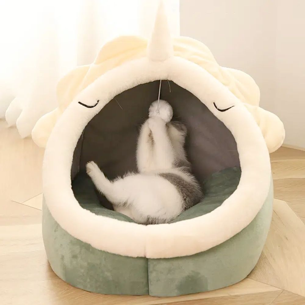 Dinosaur Pet kennel with Toy