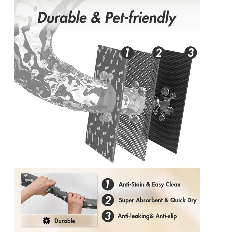 Pet Feeding Mat-Absorbent
