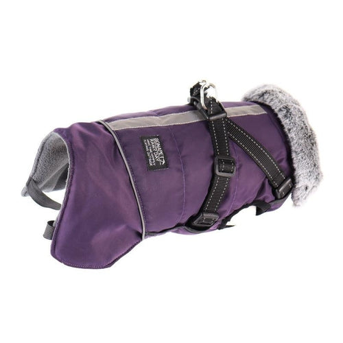 Pet Reflective Jacket With Fur Collar