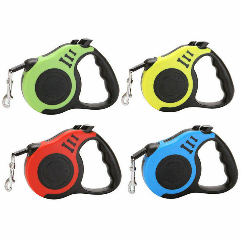 Retractable Dog Leash Pet Collar