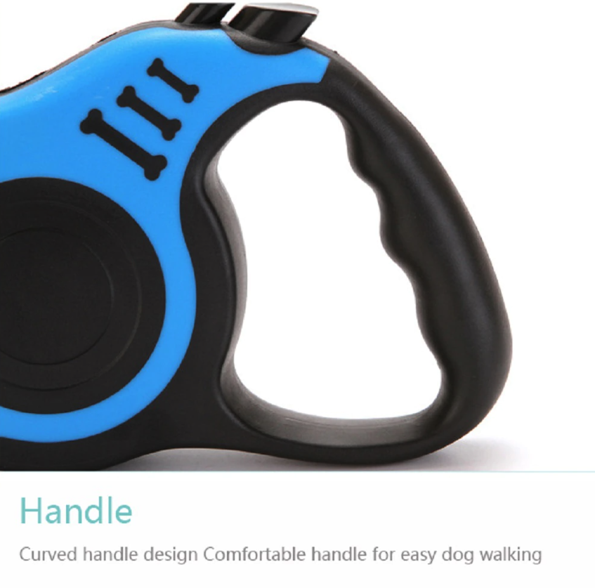 Retractable Dog Leash Pet Collar
