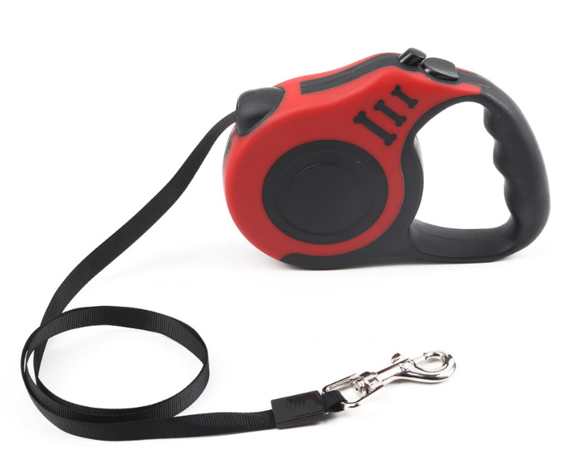 Retractable Dog Leash Pet Collar