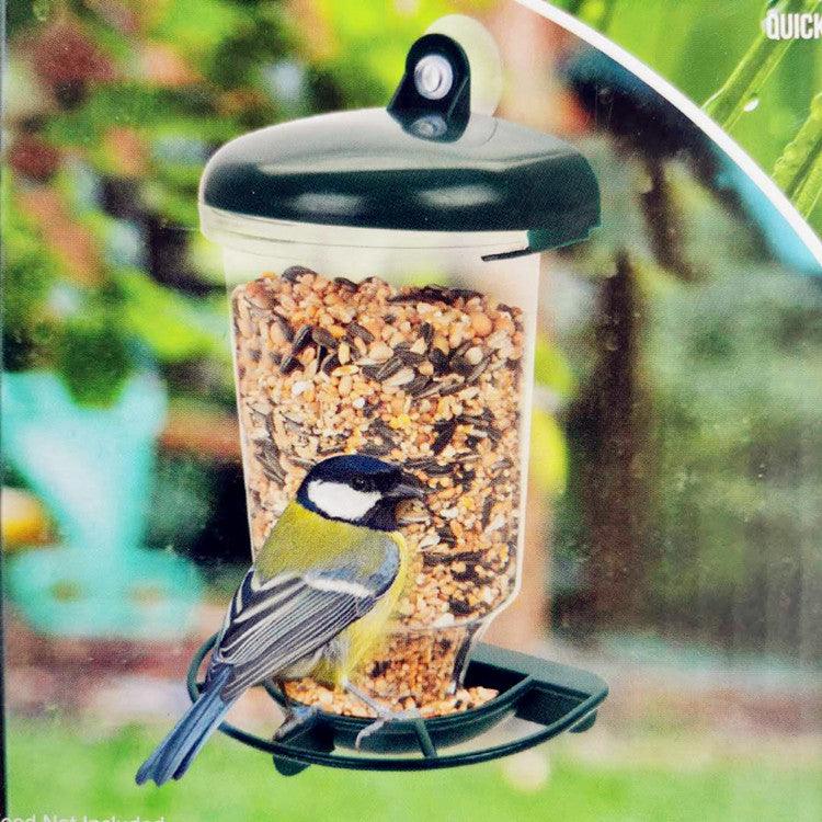Hanging Bird Feeder With Detachable Roof
