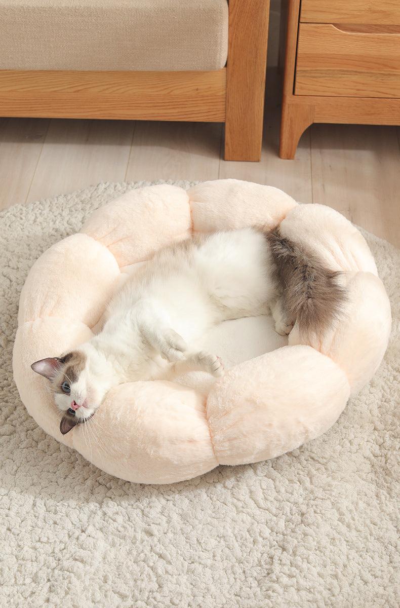 Floral Haven Pet Bed