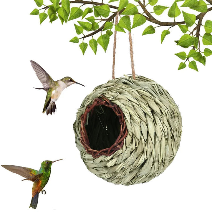 Grass Weaved Bird Nest