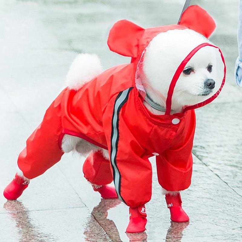 Autumn Pet Rainy Clothes