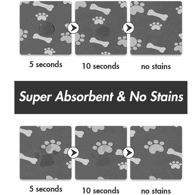 Pet Feeding Mat-Absorbent