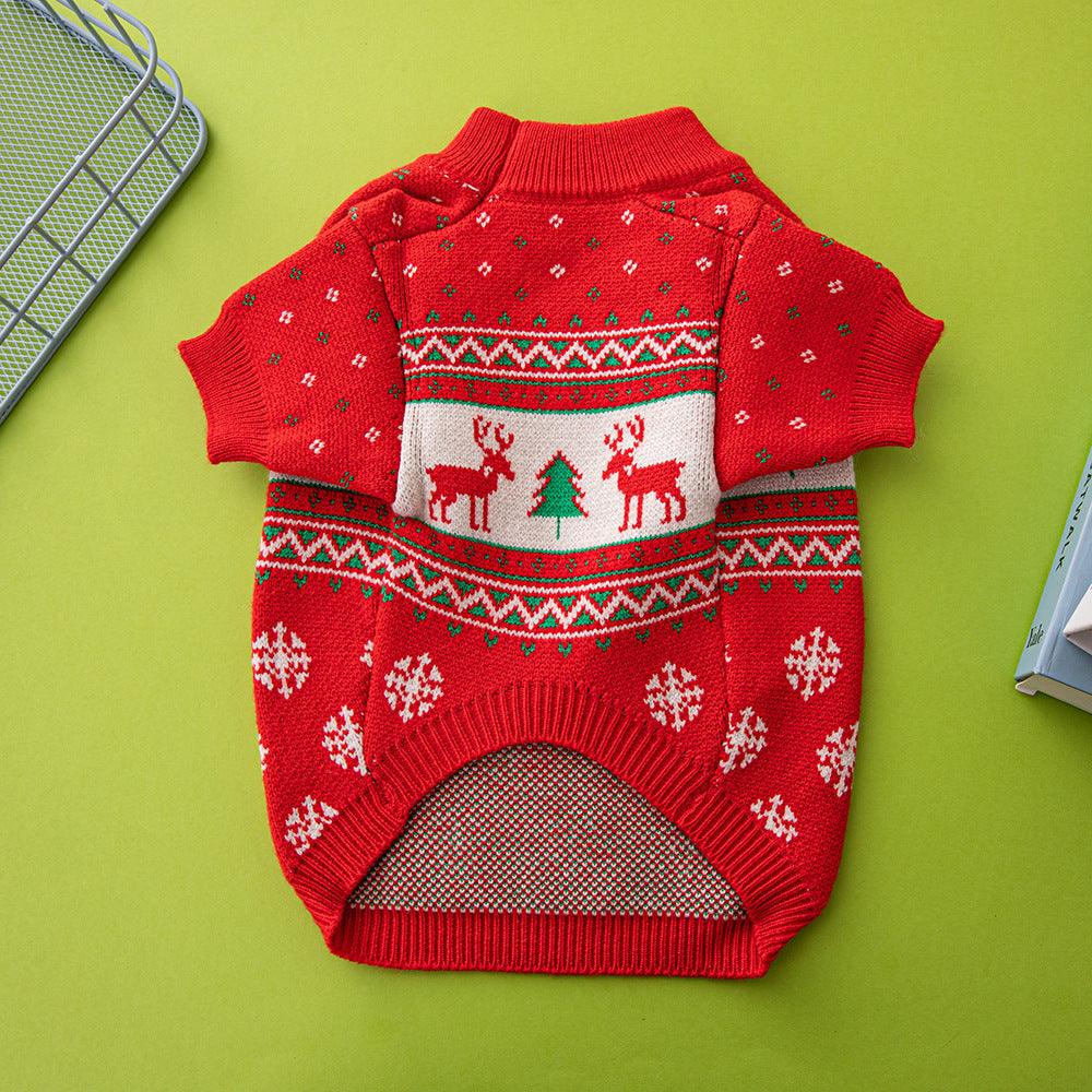 Festive Holiday Pet Sweater