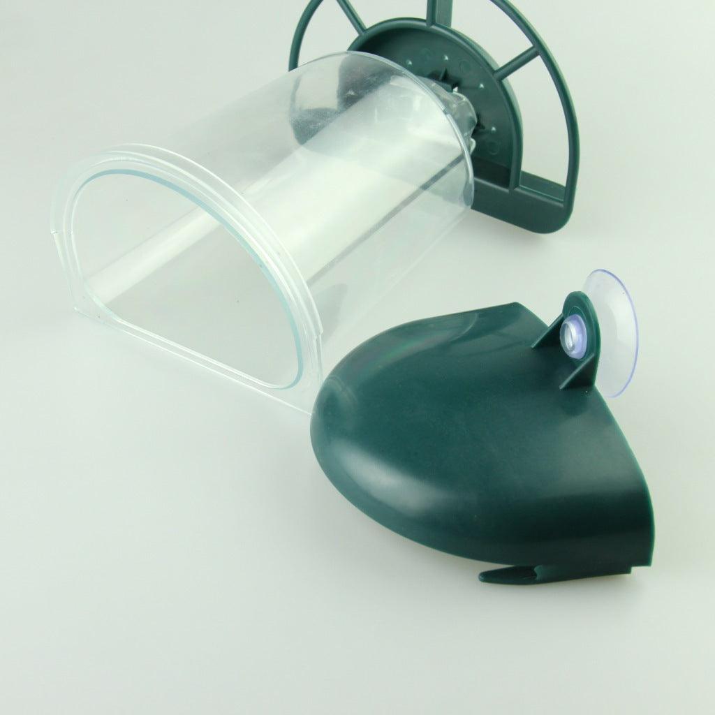 Hanging Bird Feeder With Detachable Roof