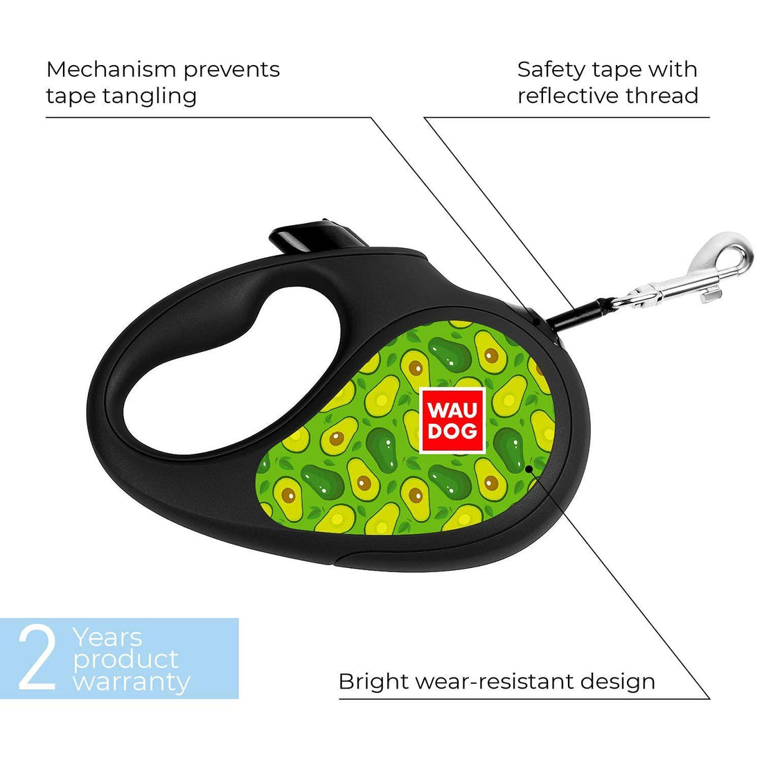 Retractable Dog Leash Duty Pet
