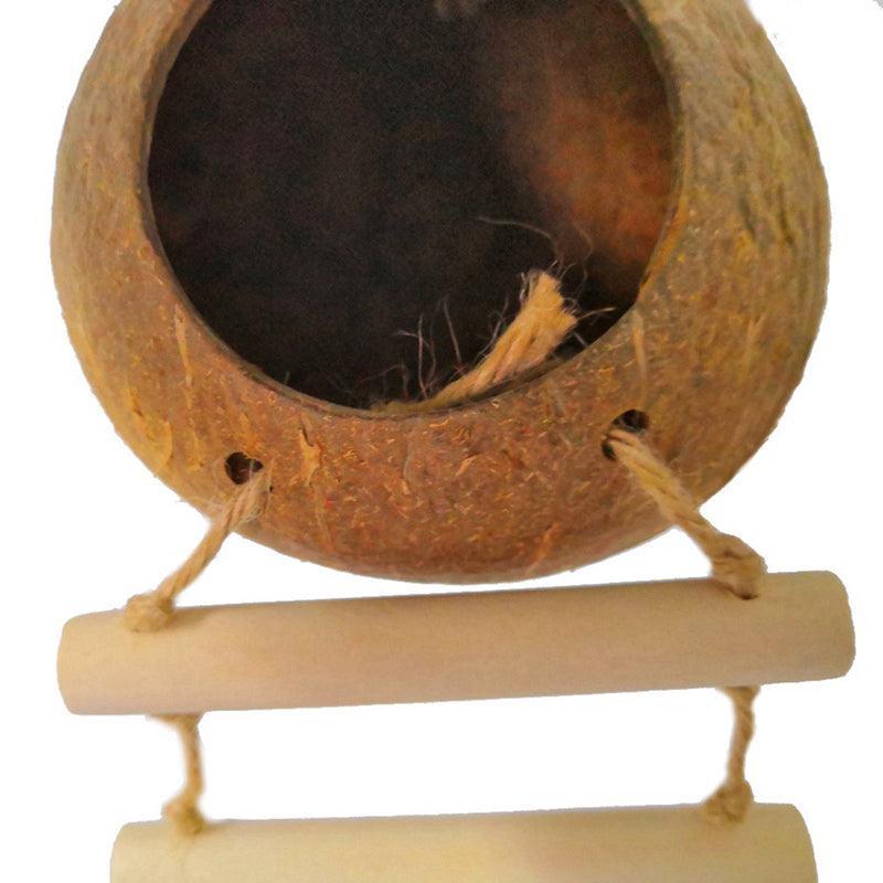 Coconut Shell Paradise Bird Nest