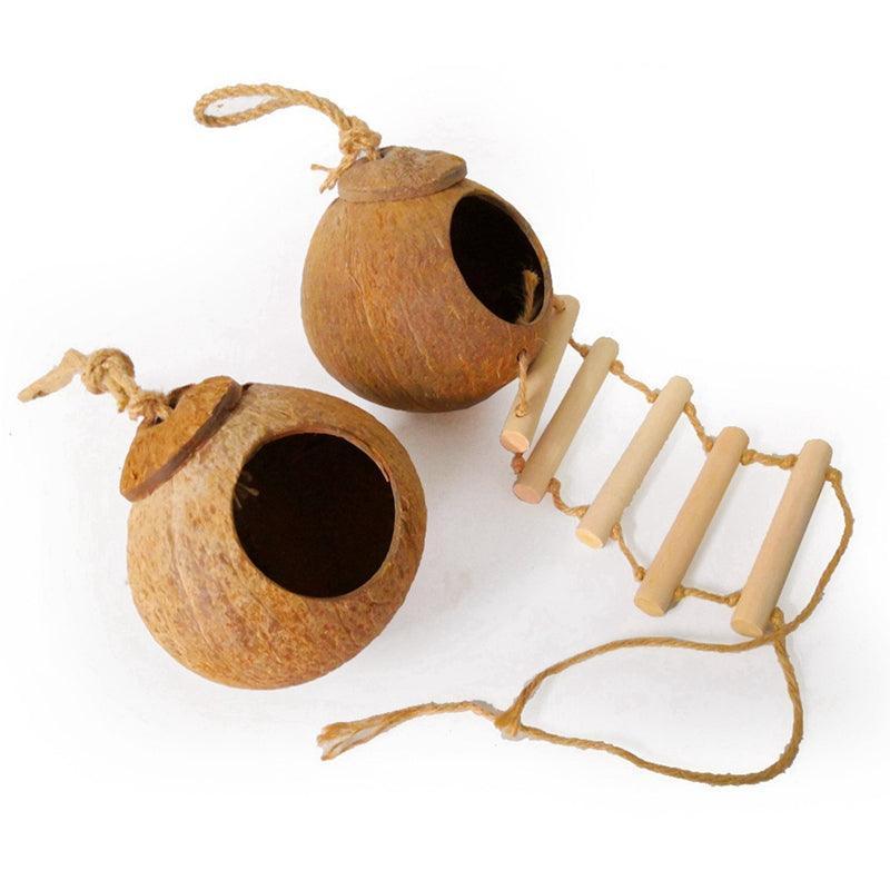 Coconut Shell Paradise Bird Nest