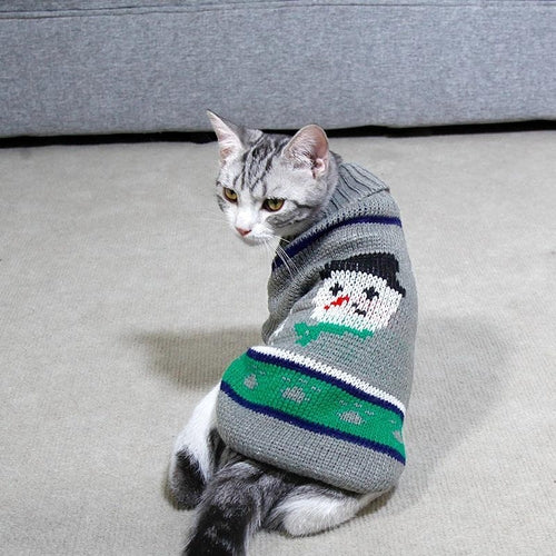 Cozy Christmas Pet Sweater