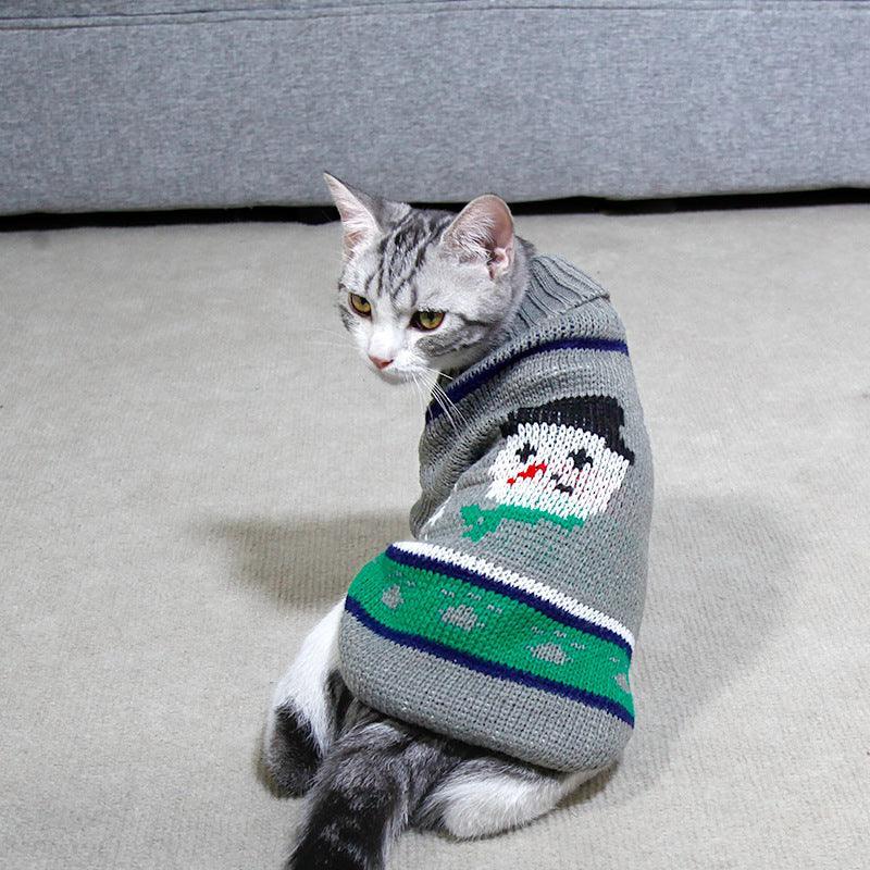 Cozy Christmas Pet Sweater