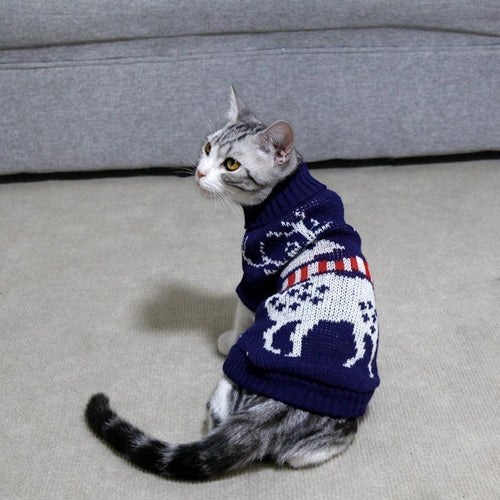 Cozy Christmas Pet Sweater