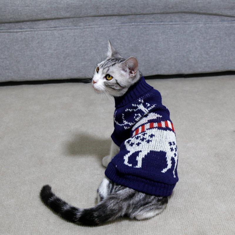 Cozy Christmas Pet Sweater