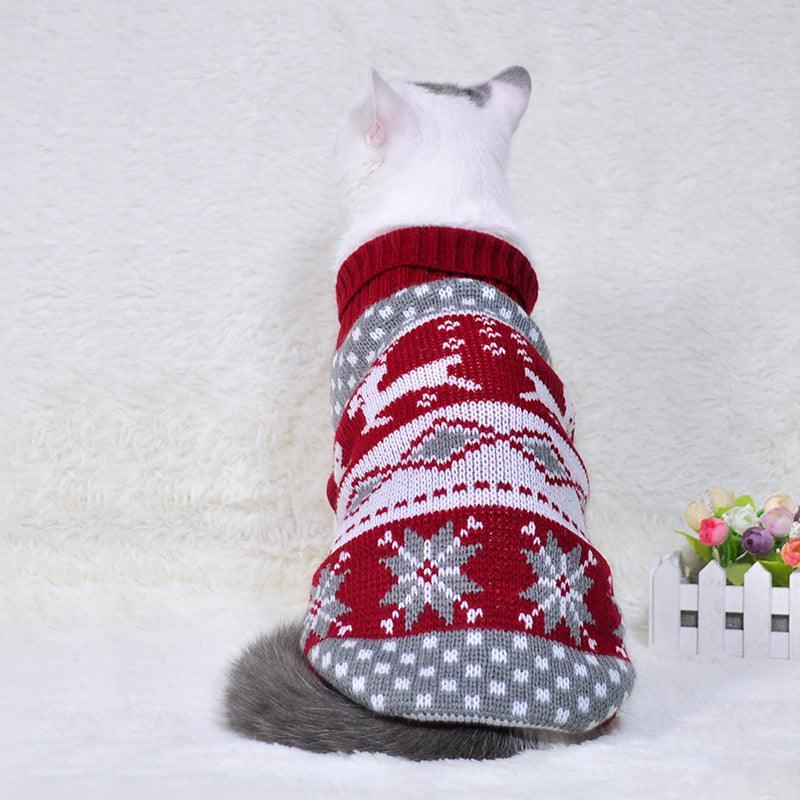 Cozy Christmas Pet Sweater