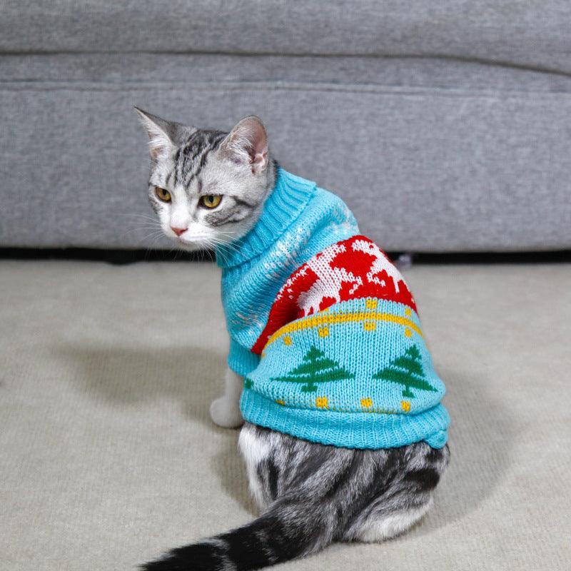 Cozy Christmas Pet Sweater