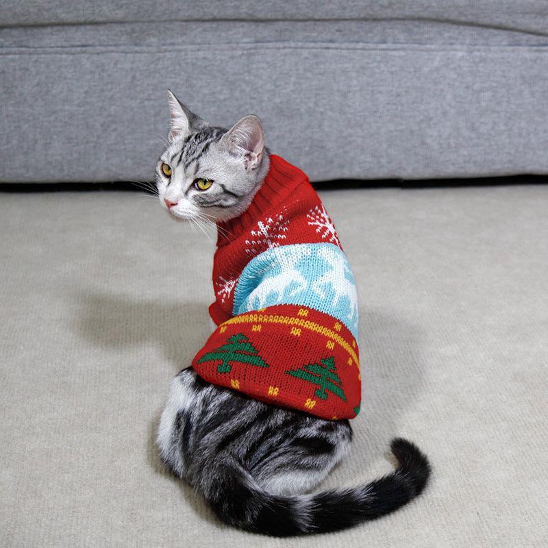 Cozy Christmas Pet Sweater