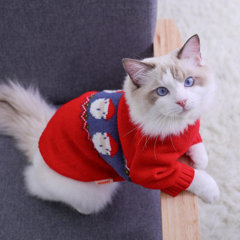 Cozy Festive Pet Sweater