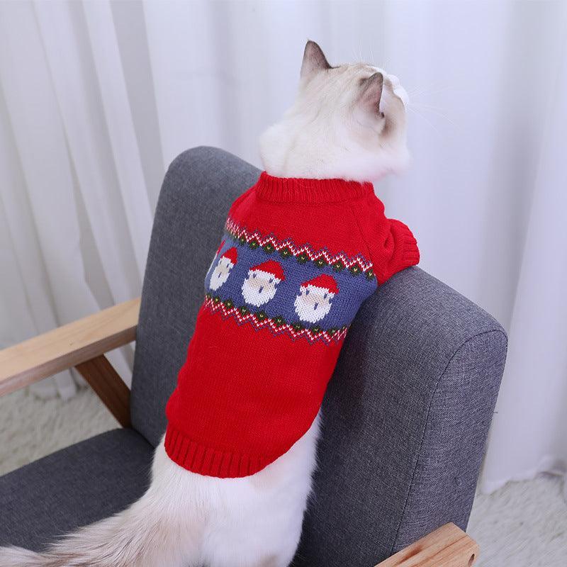Cozy Festive Pet Sweater