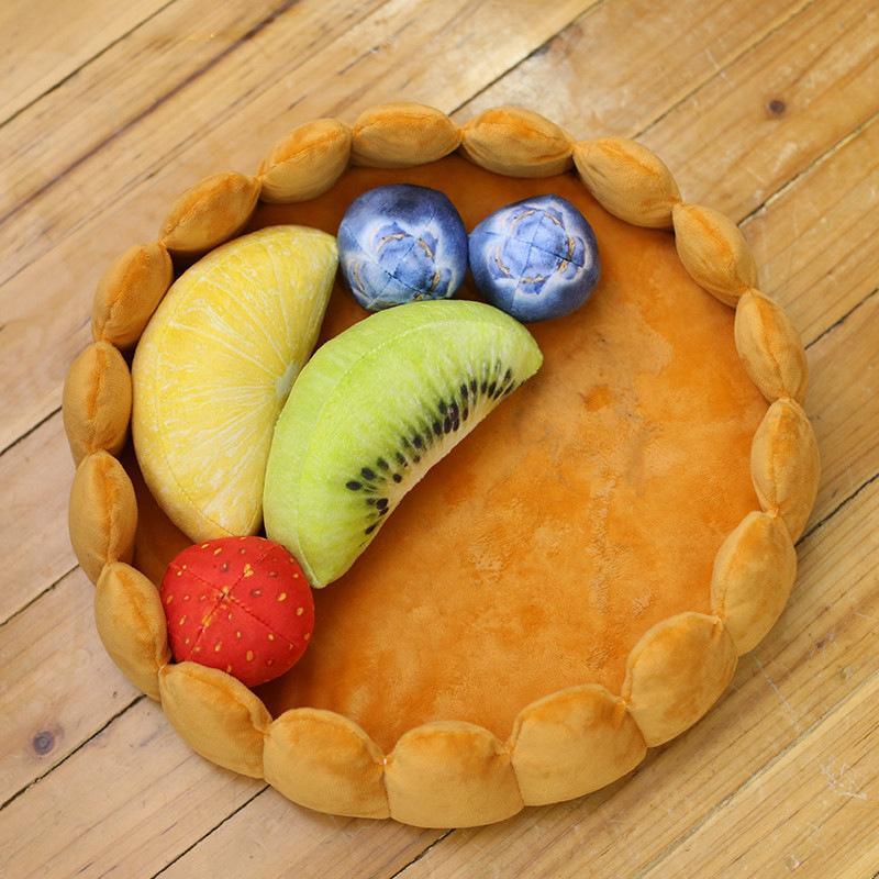 Cozy Fruit Tart Pet Bed
