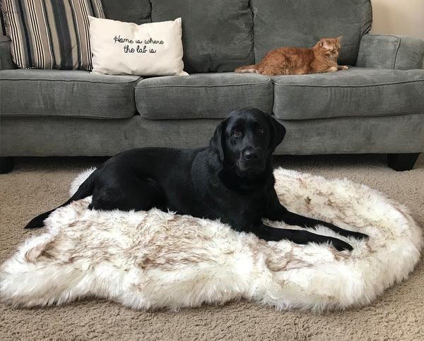 Cozycanine Plush Dog Bed