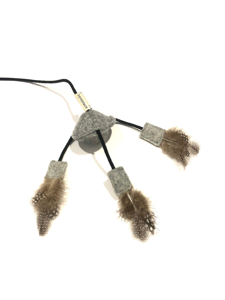 Cat Toy various Colors Feathers