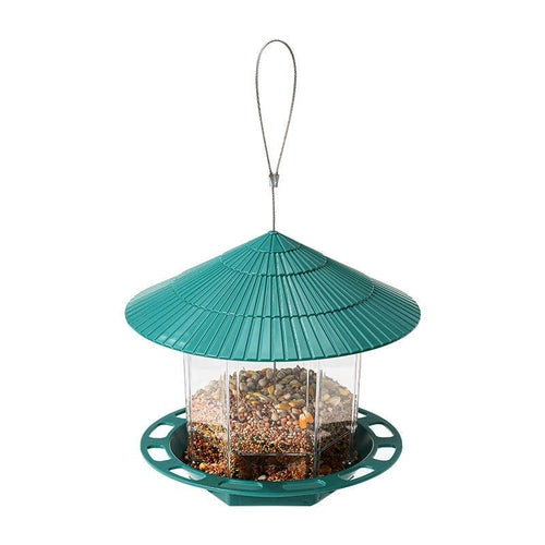 Transparent Hanging Bird Feeder