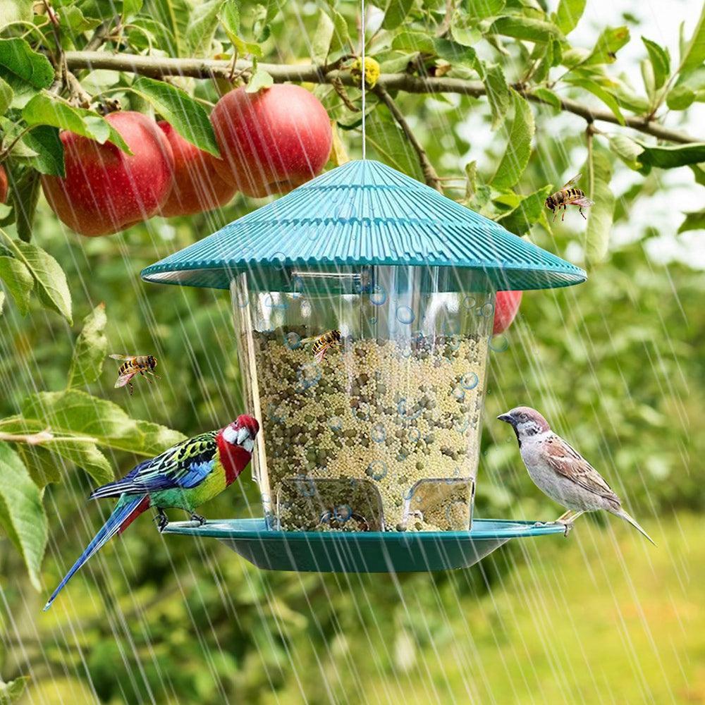 Deluxe Hanging Metal Bird Feeder