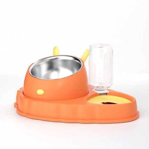 Double Pet Feeding Tool Tilt