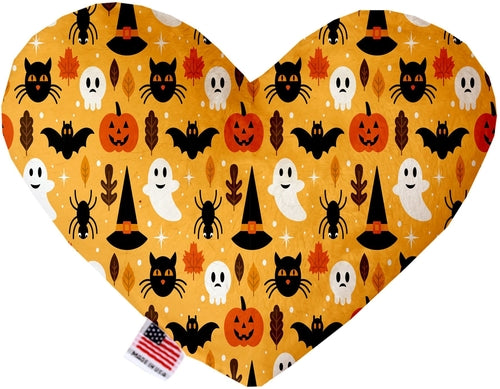 Halloween Pet Plush Heart or Bone Toy