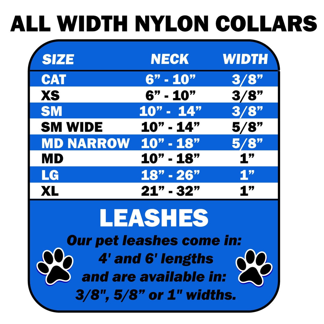 Cat Nylon Collar or Leash