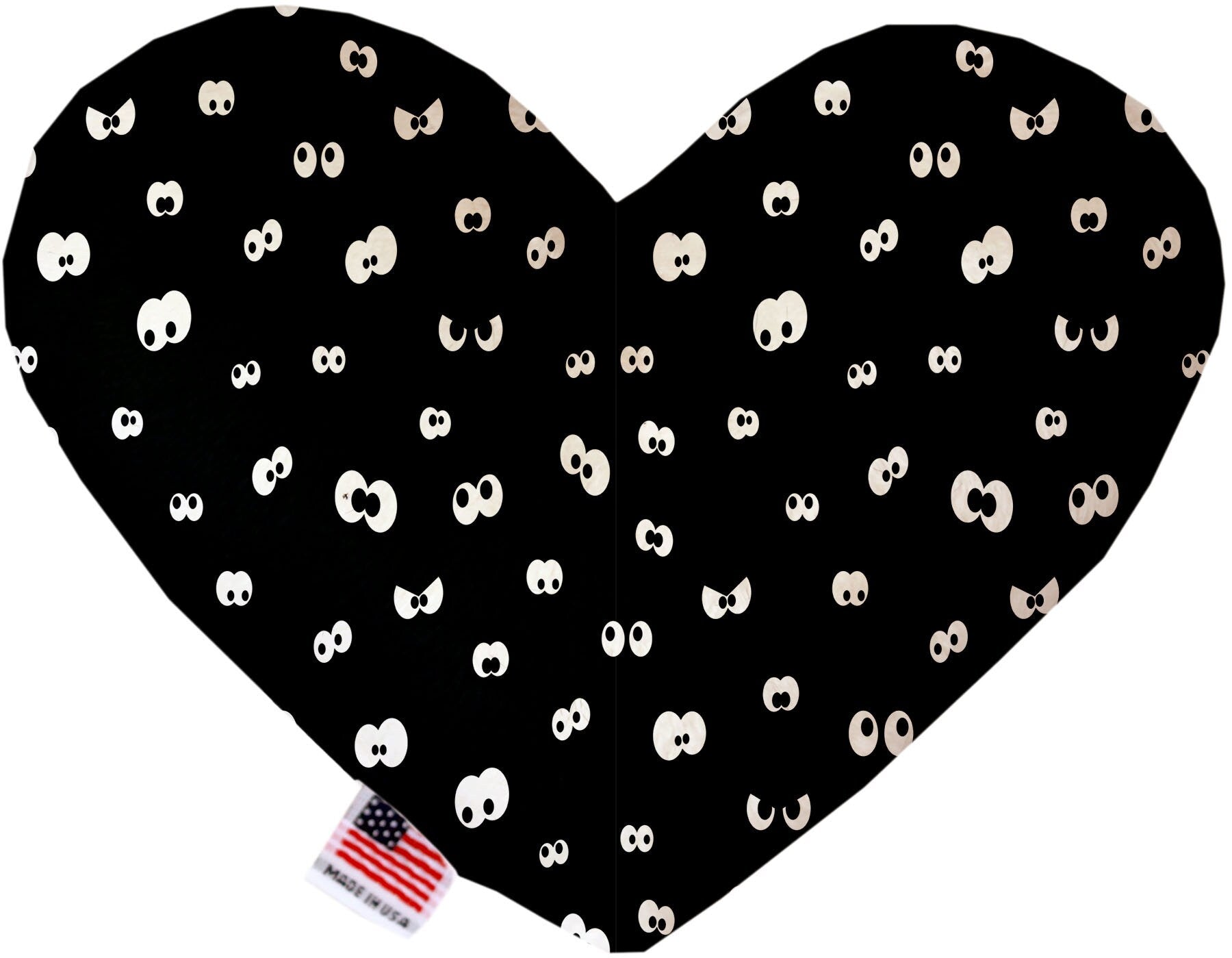 Halloween Pet Plush Heart or Bone Toy