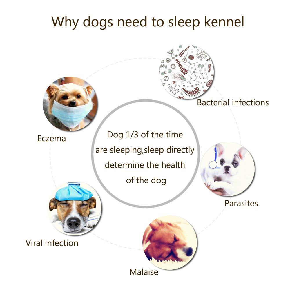 Foldable Pet Bed Indoor Kennel Puppy